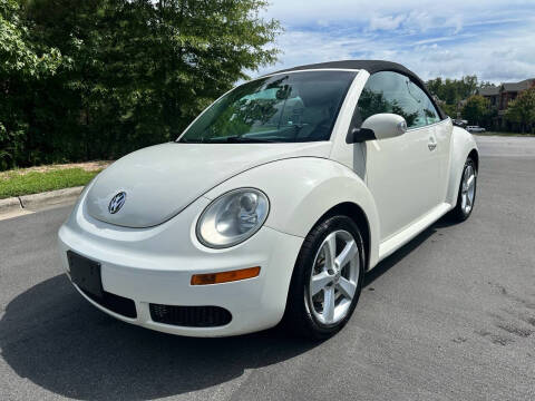 2007 Volkswagen New Beetle Convertible for sale at LA 12 Motors in Durham NC