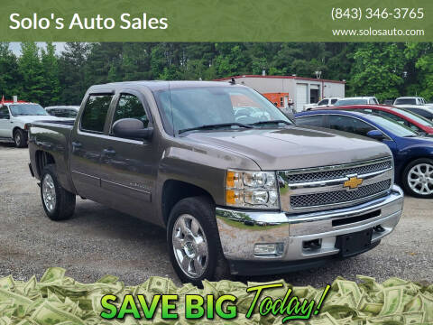 2013 Chevrolet Silverado 1500 for sale at Solo's Auto Sales in Timmonsville SC
