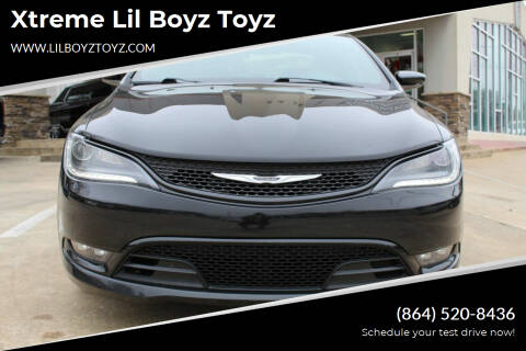 2015 Chrysler 200 for sale at Xtreme Lil Boyz Toyz in Greenville SC