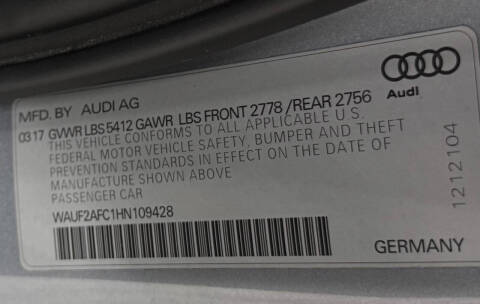 2017 Audi A6 3.0T quattro Premium Plus