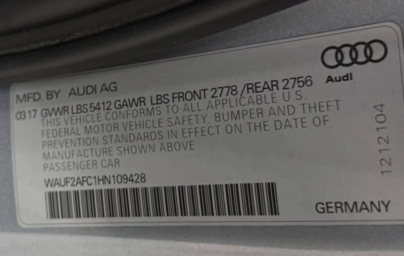 2017 Audi A6 3.0T quattro Premium Plus