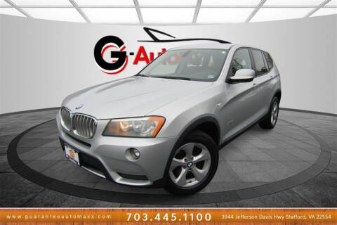 2012 BMW X3 for sale at Guarantee Automaxx in Stafford VA