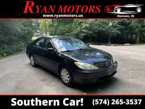 2005 Toyota Camry for sale at Ryan Motors LLC in Warsaw IN