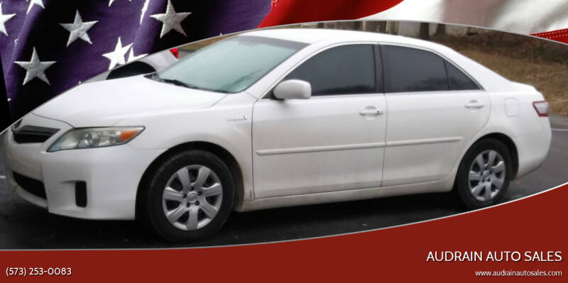 2011 Toyota Camry Hybrid for sale at Audrain Auto Sales in Mexico MO
