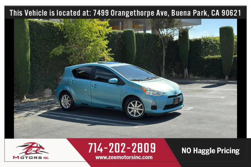 2012 Toyota Prius c