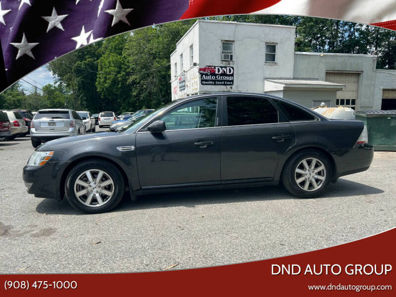 2008 Ford Taurus for sale at DND AUTO GROUP in Belvidere NJ