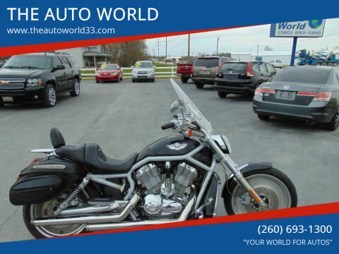 2003 Harley-Davidson V-ROD (VRSCA) for sale at THE AUTO WORLD in Churubusco IN