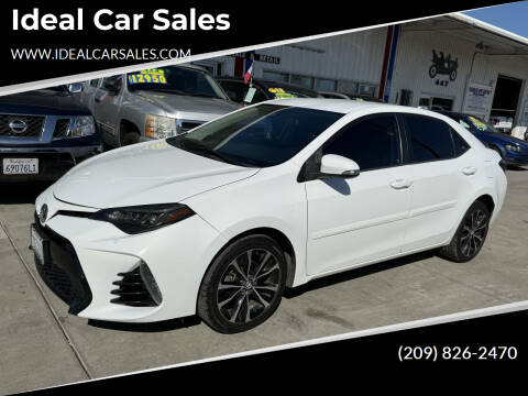 2017 Toyota Corolla for sale at Ideal Car Sales in Los Banos CA