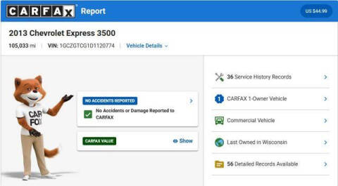 2013 Chevrolet Express 3500