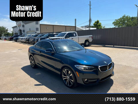 2017 BMW 2 Series for sale at Shawn's Motor Credit in Houston TX