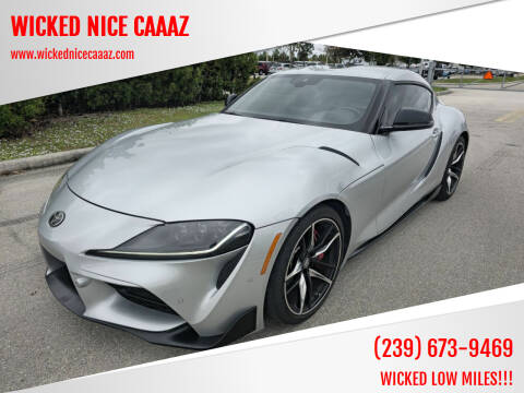 2020 Toyota GR Supra for sale at WICKED NICE CAAAZ in Cape Coral FL