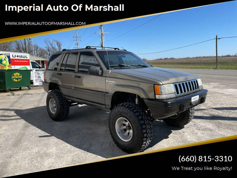 1995 Jeep Grand Cherokee for sale at IMPERIAL AUTO OF SLATER llc in Slater MO