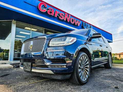 2019 Lincoln Navigator L for sale at CarsNowUsa LLc in Monroe MI