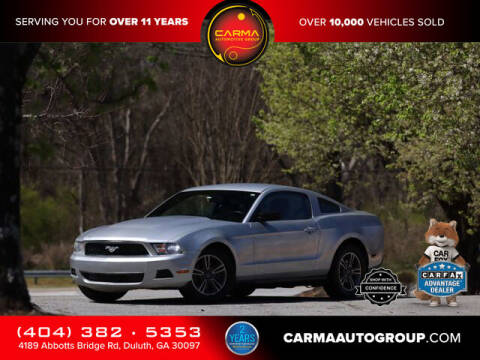 2012 Ford Mustang for sale at Carma Auto Group in Duluth GA