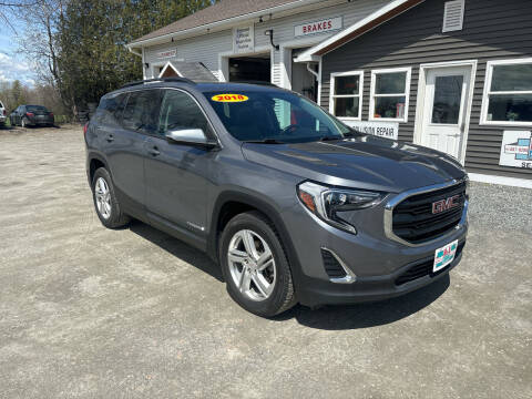 2018 GMC Terrain for sale at M&A Auto in Newport VT