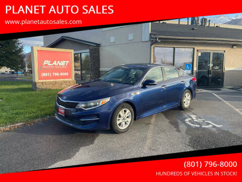 2018 Kia Optima for sale at PLANET AUTO SALES in Lindon UT