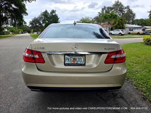 2012 Mercedes-Benz E-Class
