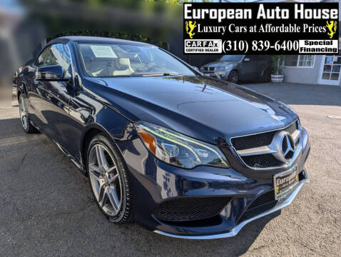 2017 Mercedes-Benz E-Class for sale at European Auto House in Los Angeles CA