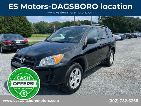 2009 Toyota RAV4 for sale at ES Motors-DAGSBORO location in Dagsboro DE