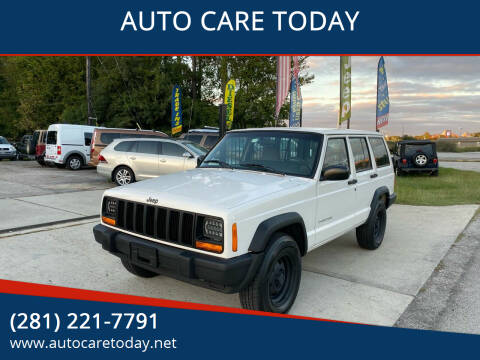1998 Jeep Cherokee for sale at AUTO CARE TODAY in Spring TX