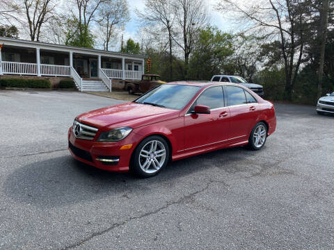 2013 Mercedes-Benz C-Class for sale at Dorsey Auto Sales in Anderson SC