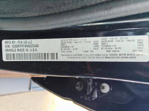 2022 RAM 1500 Laramie