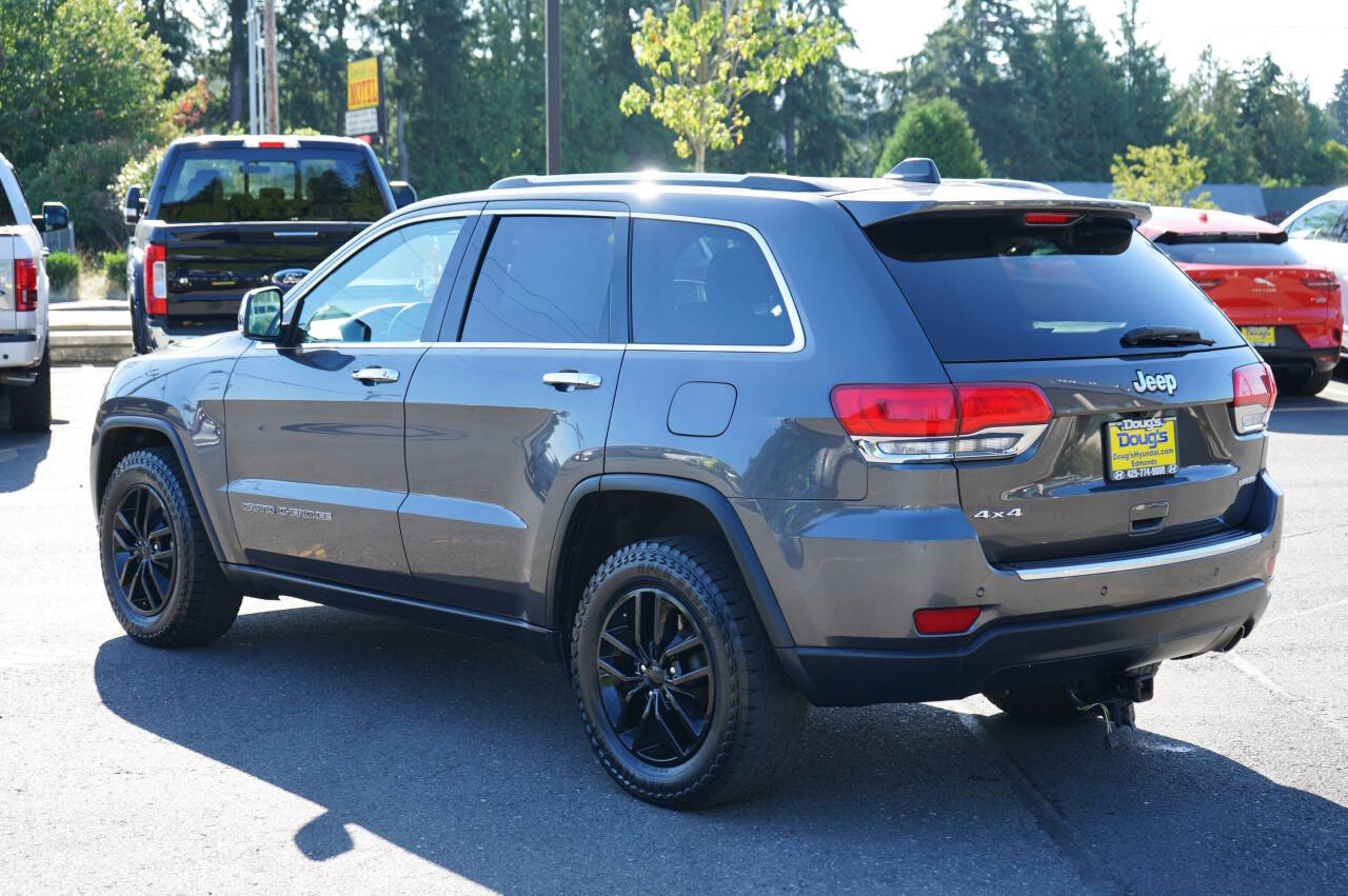 2017 Jeep Grand Cherokee for sale at Michael Wilson Hyundai Consulting in Edmonds, WA