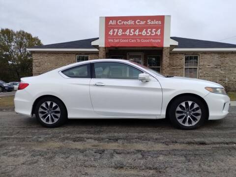 2015 Honda Accord for sale at All Credit Car Sales in Milledgeville GA