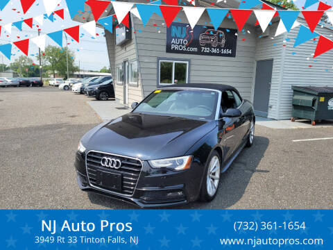 2016 Audi A5 for sale at NJ Auto Pros in Tinton Falls NJ