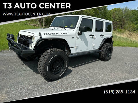 2014 Jeep Wrangler Unlimited for sale at T3 AUTO CENTER in Glenmont NY