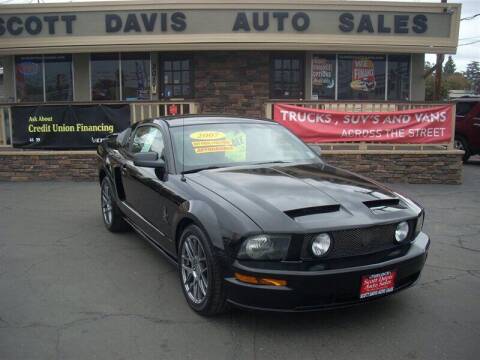 2007 Ford Mustang for sale at Scott Davis Auto Sales in Turlock CA