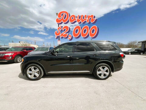 2013 Dodge Durango for sale at Auto Finance La Meta in San Antonio TX