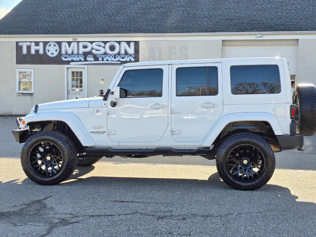 2015 Jeep Wrangler Unlimited for sale at Thompson Car and Truck in Baptistown, NJ