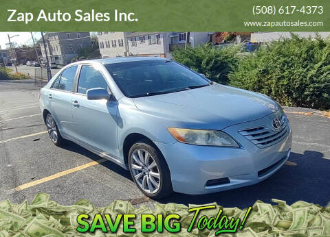 2007 Toyota Camry for sale at Zap Auto Sales Inc. in Fall River MA