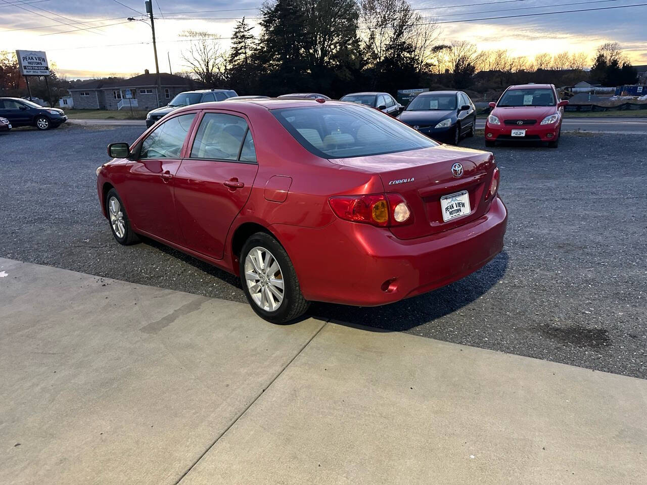 2010 Toyota Corolla for sale at PEAK VIEW MOTORS in Mount Crawford, VA