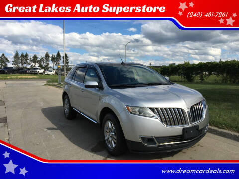 2011 Lincoln MKX for sale at Great Lakes Auto Superstore in Waterford Township MI