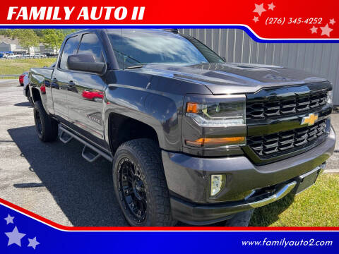 2016 Chevrolet Silverado 1500 for sale at FAMILY AUTO II in Pounding Mill VA