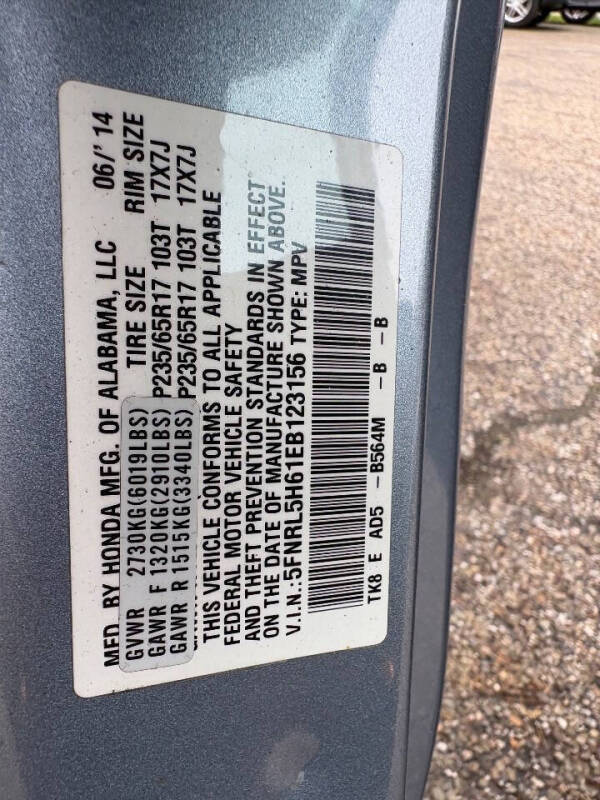 2014 Honda Odyssey EX-L