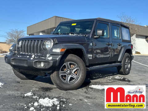 2018 Jeep Wrangler Unlimited for sale at Mann Chrysler Used Cars in Mount Sterling KY