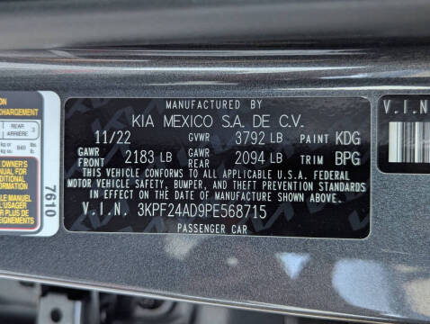 2023 Kia Forte LXS