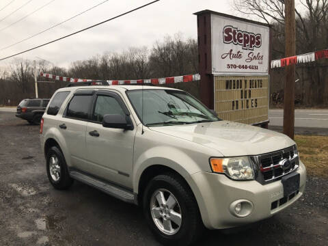 2008 Ford Escape for sale at Stepps Auto Sales in Shamokin PA