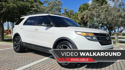 2015 Ford Explorer for sale at Auto Tempt  Leasing Inc in Miami FL