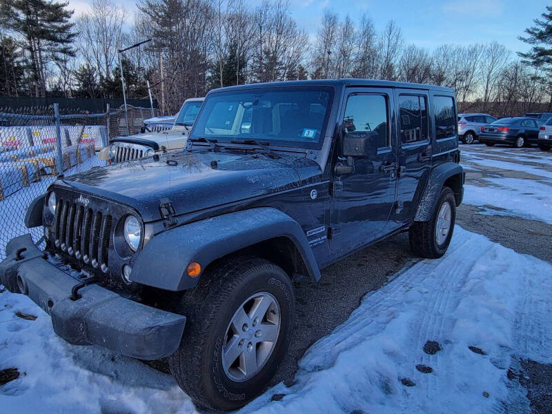 2017 Jeep Wrangler Unlimited for sale at Manchester Motorsports in Goffstown NH