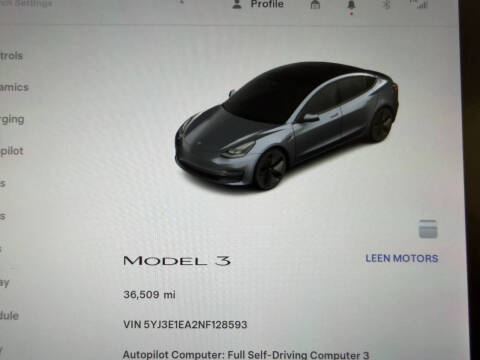 2022 Tesla Model 3