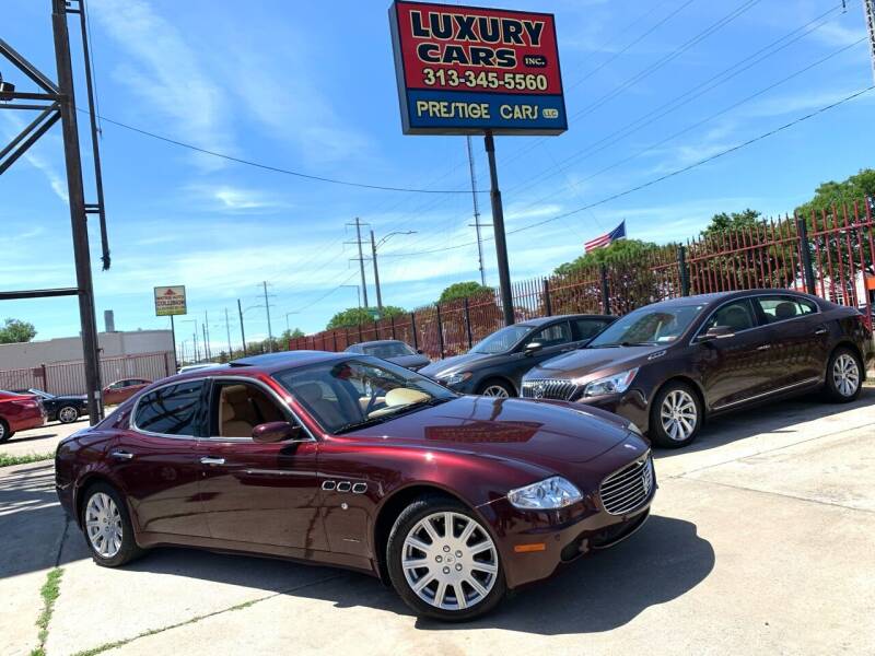 2005 Maserati Quattroporte for sale at Dymix Used Autos & Luxury Cars Inc in Detroit MI