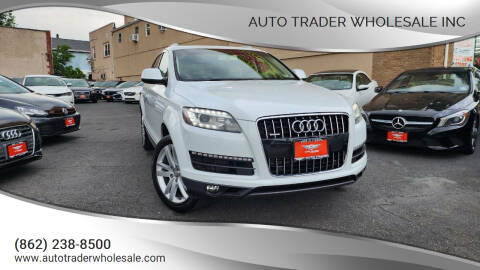 2013 Audi Q7 for sale at Auto Trader Wholesale Inc in Saddle Brook NJ