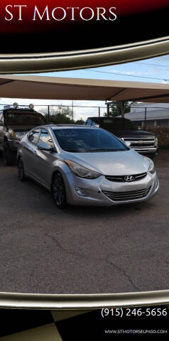 2013 Hyundai Elantra for sale at ST Motors in El Paso TX