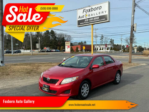 2010 Toyota Corolla for sale at Foxboro Auto Gallery in Foxboro MA