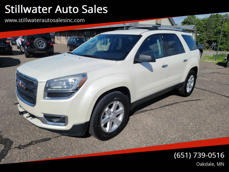 2015 GMC Acadia for sale at Stillwater Auto Sales in Oakdale MN