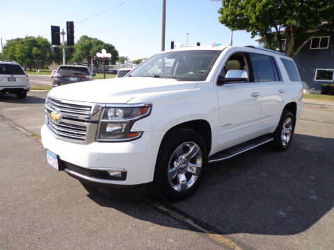 2016 Chevrolet Tahoe for sale at SCHULTZ MOTORS in Fairmont MN